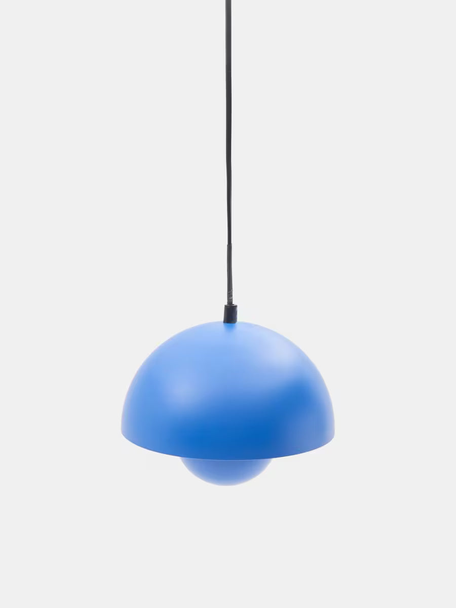 Retro Tischlampe in Orange – USB-Betrieb – Ø20 cm – Vintage Design – LED-Beleuchtung für Wohnzimmer und Schlafzimmer
