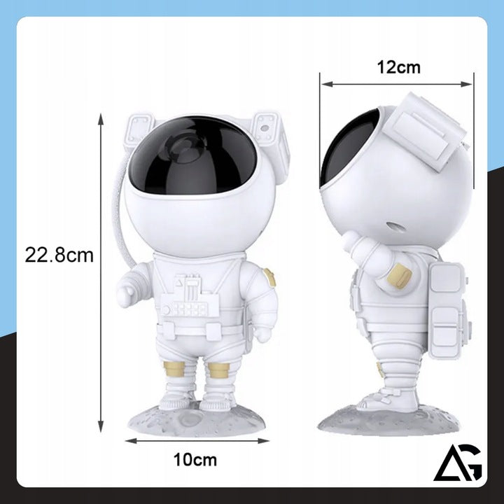 Projektor Sterne Astronaut Nachtlicht für Kinder – LED Galaxie Lampe mit Fernbedienung & 8 Modi