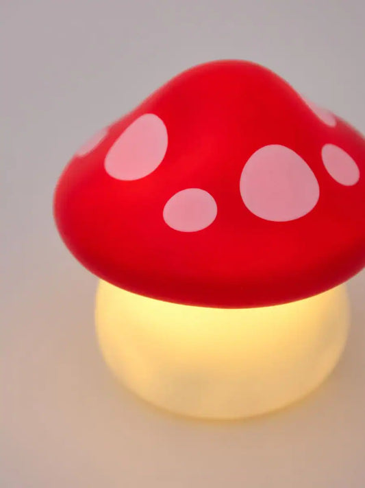 LED-Lampe in Pilzform, warmweiß, für Kinderzimmer