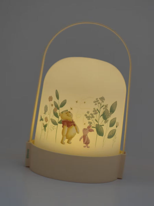 Disney Winnie Puuh LED Lampe – Kinderlampe mit Griff, warmweißes Licht, batteriebetrieben