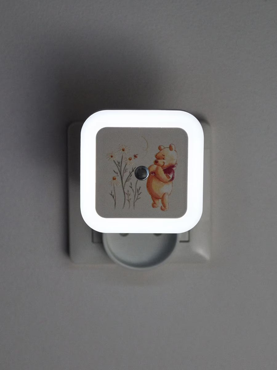 Lampen Winnie‑the‑Pooh – Kinderzimmer Nachtlampe mit Disney-Motiv