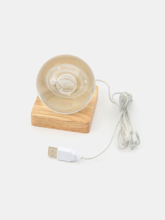 LED-Tischleuchte für Kinderzimmer, warmweiß, USB-C betrieben