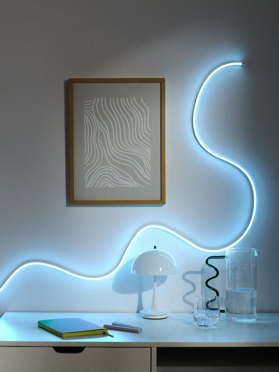 RGB LED Streifen mit Fernbedienung – 2 m USB-C Leuchte für Schlafzimmer & Wohnzimmer