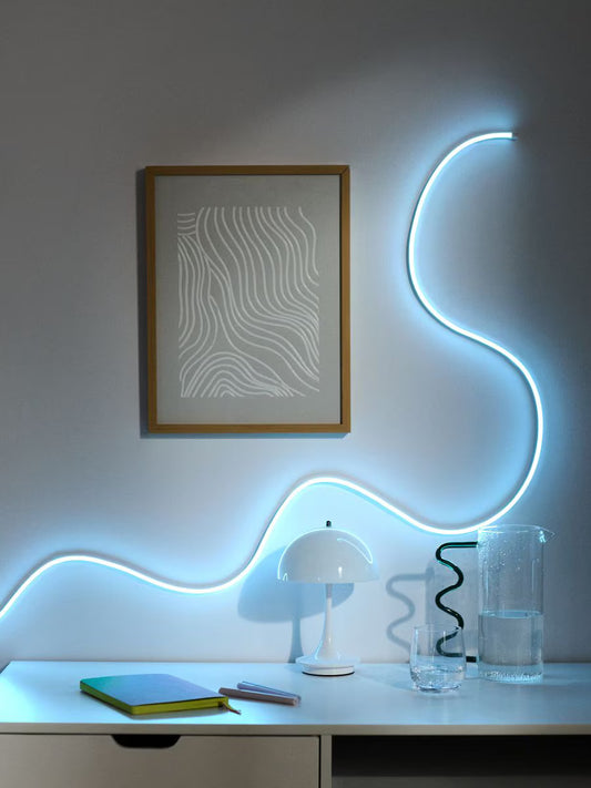 RGB LED Streifen mit Fernbedienung – 2 m USB-C Leuchte für Schlafzimmer & Wohnzimmer