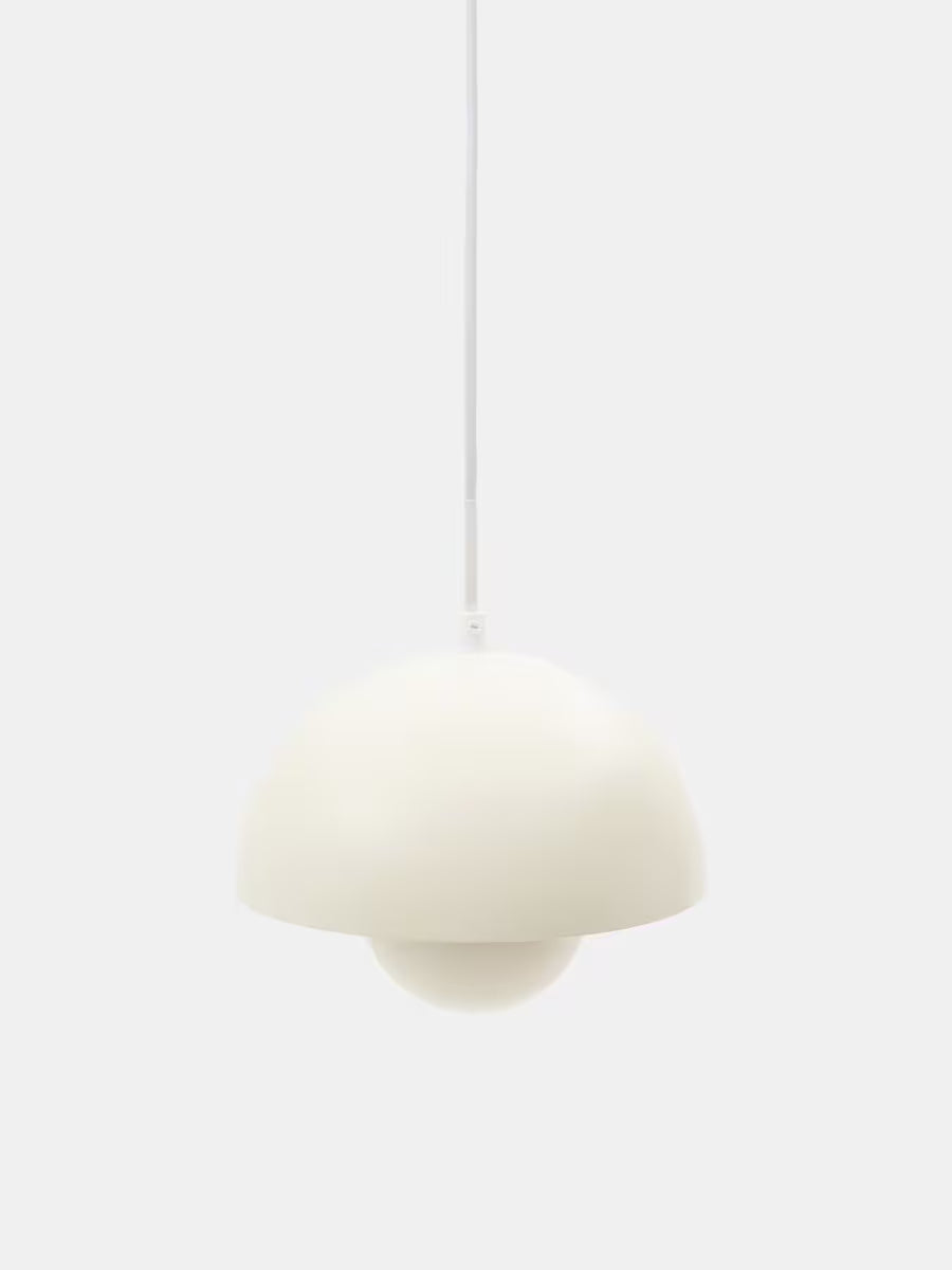 Retro Tischlampe in Orange – USB-Betrieb – Ø20 cm – Vintage Design – LED-Beleuchtung für Wohnzimmer und Schlafzimmer