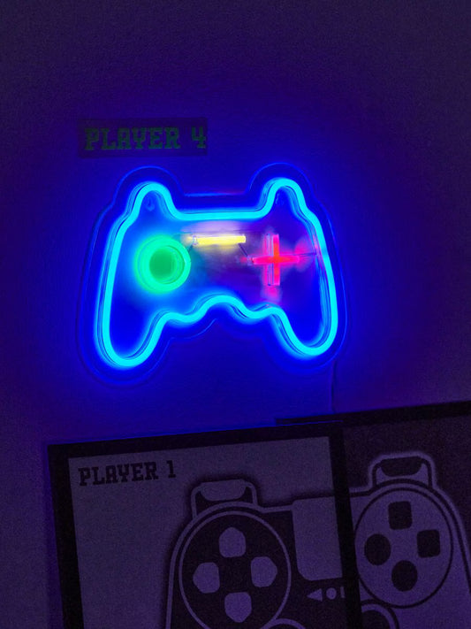 Leuchtende Neon-Wandlampe Rosa – Batteriebetriebenes LED-Design fürs Jugendzimmer