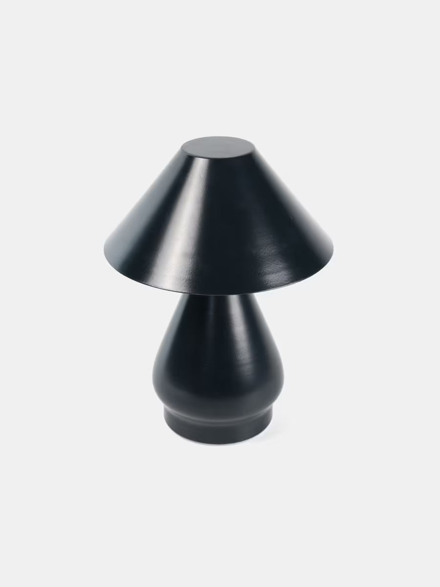Moderne LED-Tischlampe in Rot – Dimmbare batteriebetriebene Leuchte für Wohnzimmer & Jugendzimmer