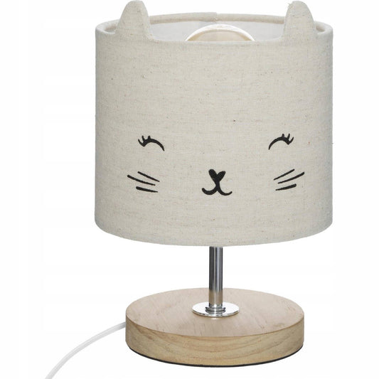 Kinder Nachtlampe mit Schirm „Kätzchen mit Ohren“ – Atmosphera for Kids